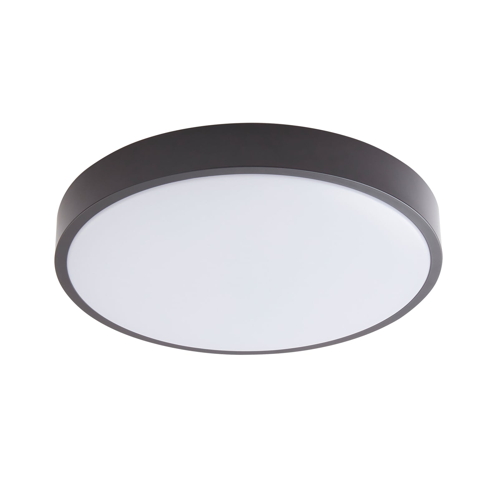 Smart LED-taklampe Innes svart Ø38 cm detalj av lampe