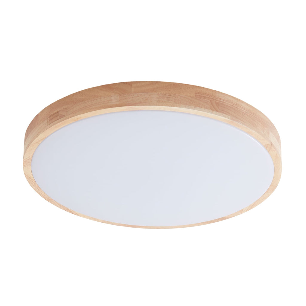Smart LED-taklampe Innes tre hvit Ø39 cm montert