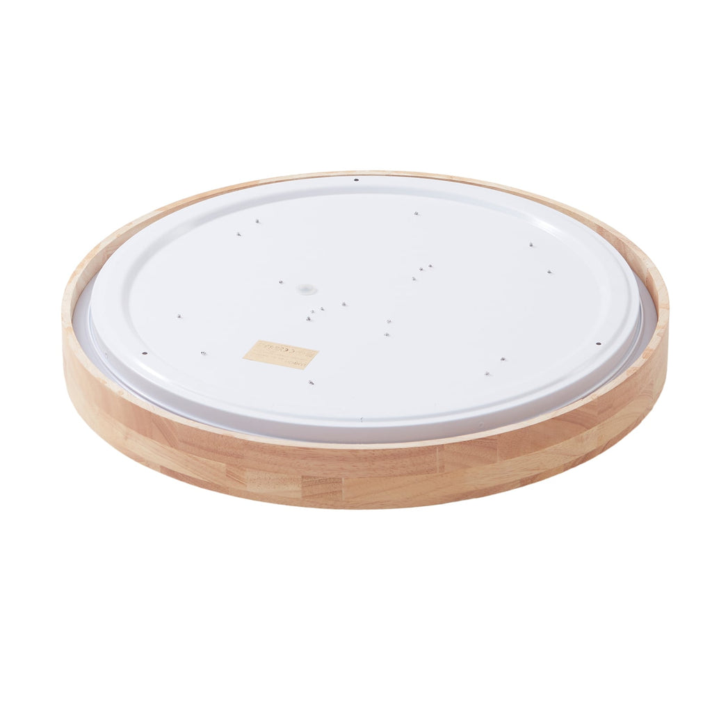 Smart LED-taklampe Innes tre hvit Ø39 cm appstyring