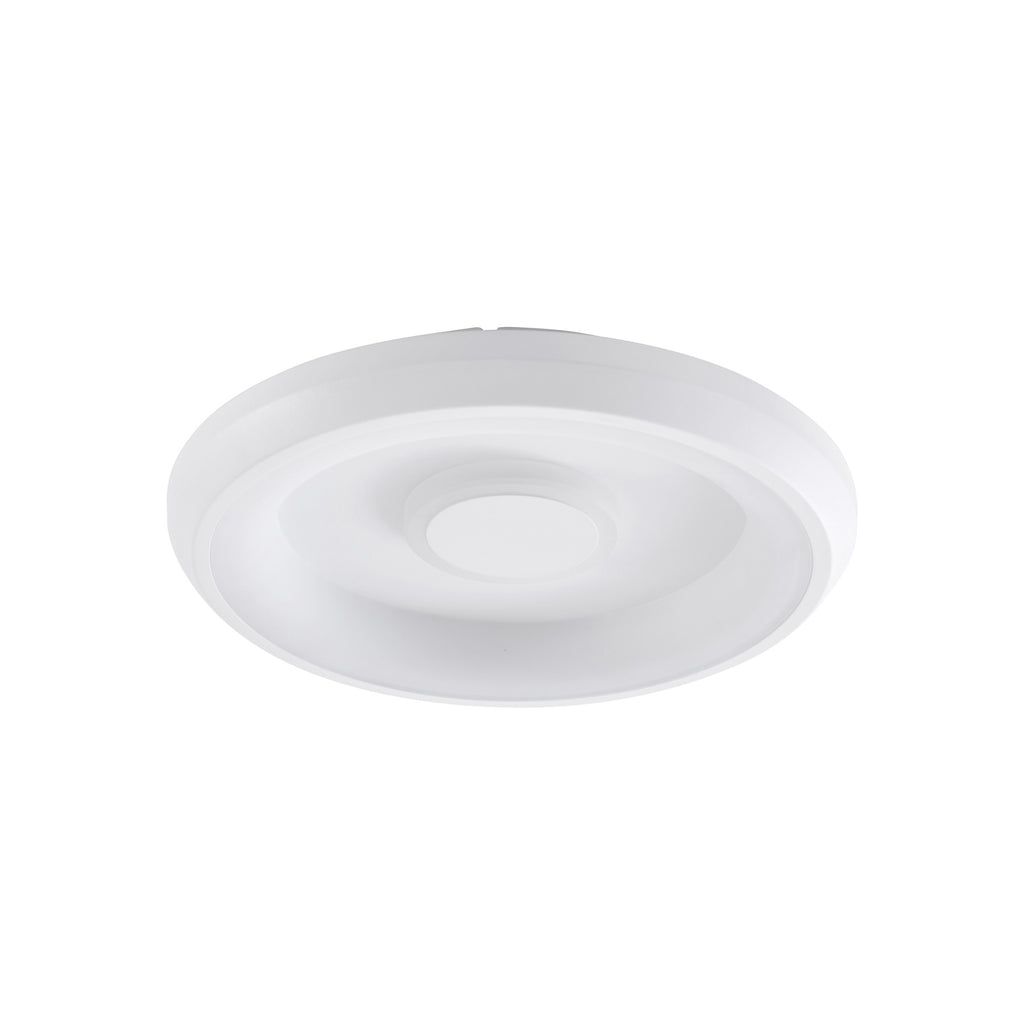 Smart LED-taklampe Lynden RGB dimbar hvit montert i tak