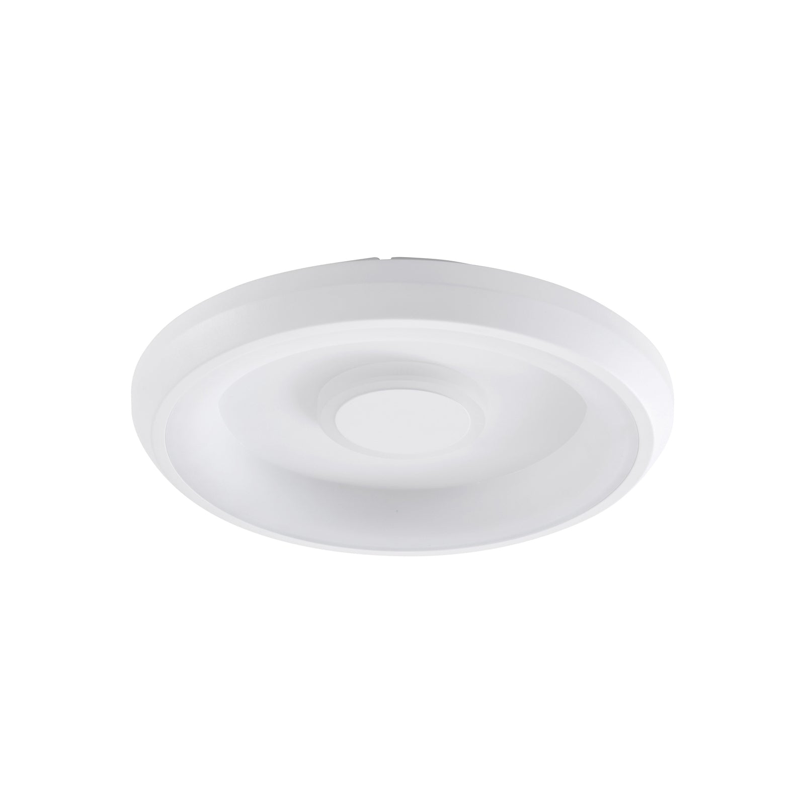 Smart LED-taklampe Lynden RGB dimbar hvit montert i tak
