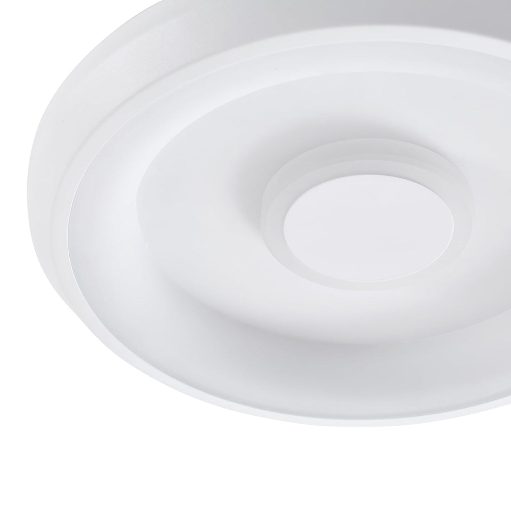 Smart LED-taklampe Lynden RGB dimbar hvit Ø38 cm - Lindby