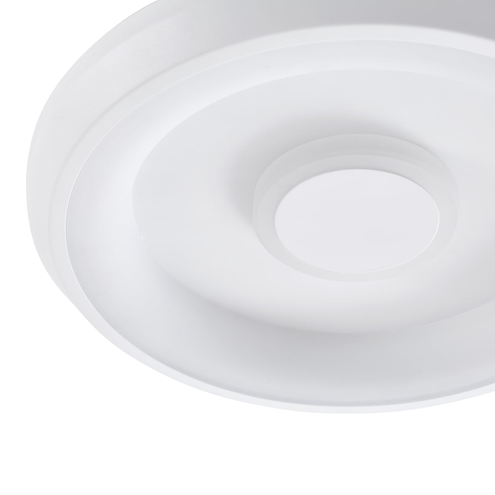 Smart LED-taklampe Lynden RGB dimbar hvit Ø38 cm - Lindby