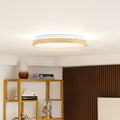 Smart LED taklampe Mirren tre dimbar CCT RGB Ø49,5 cm forfra