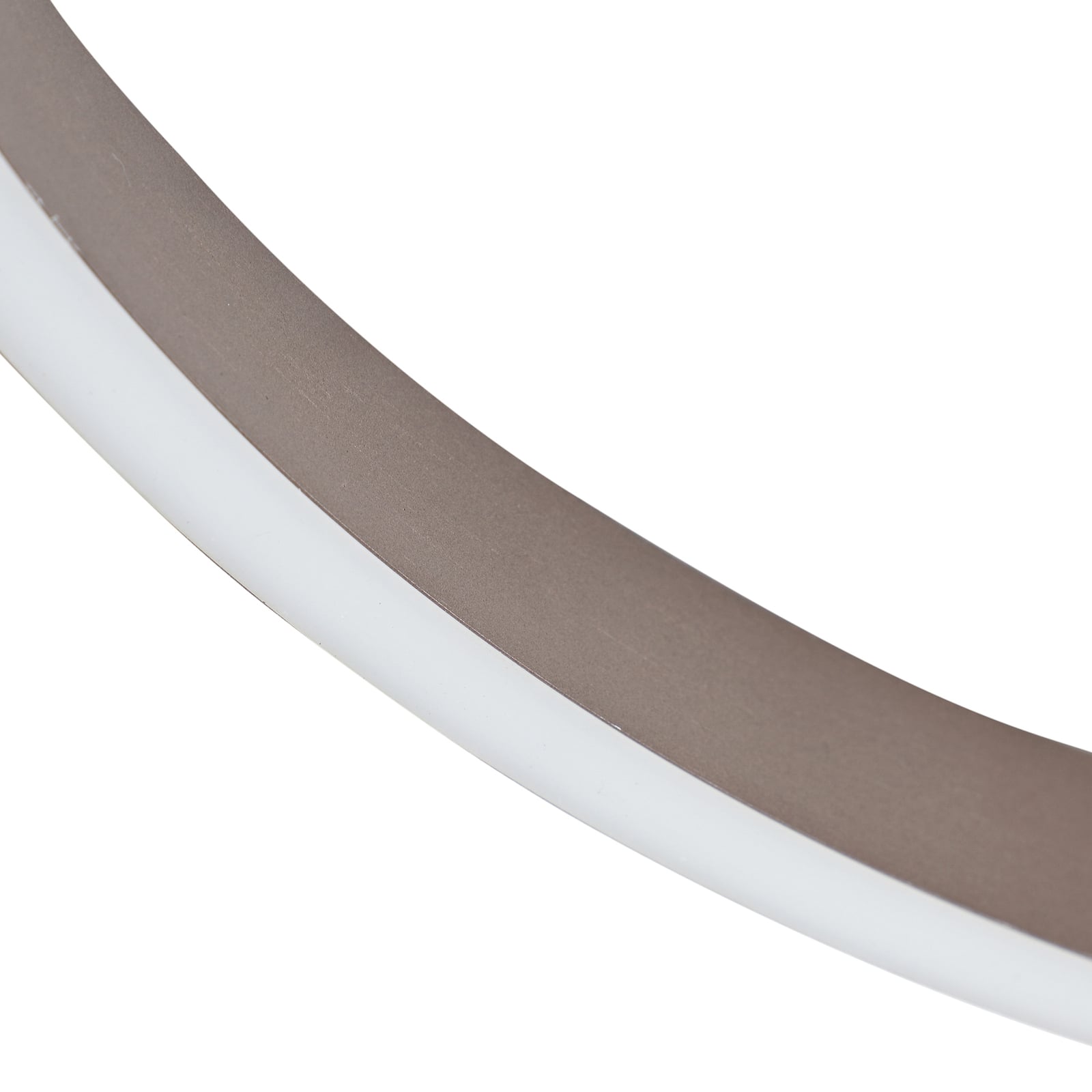 Smart LED-taklampe Moise kaffe CCT dimbar Ø60 cm lysmodus