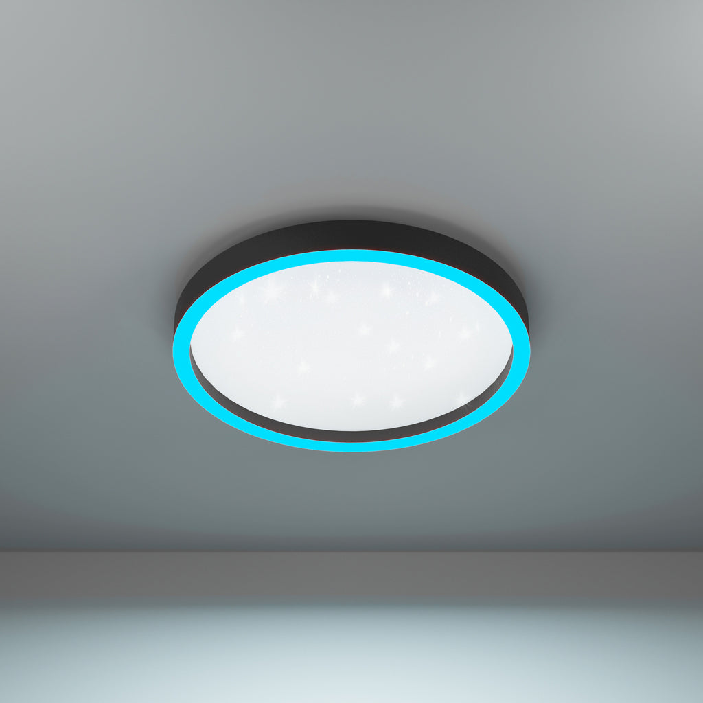 Smart LED-taklampe Montemorelos-Z fjernkontroll tilgjengelig