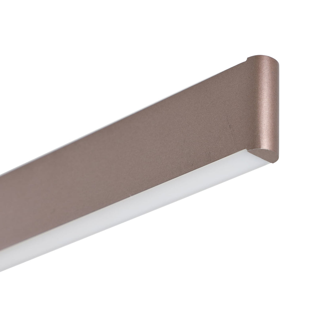Nærbilde av smart styring på Smart LED-taklampe Mylosh CCT dimbar brun 110 cm