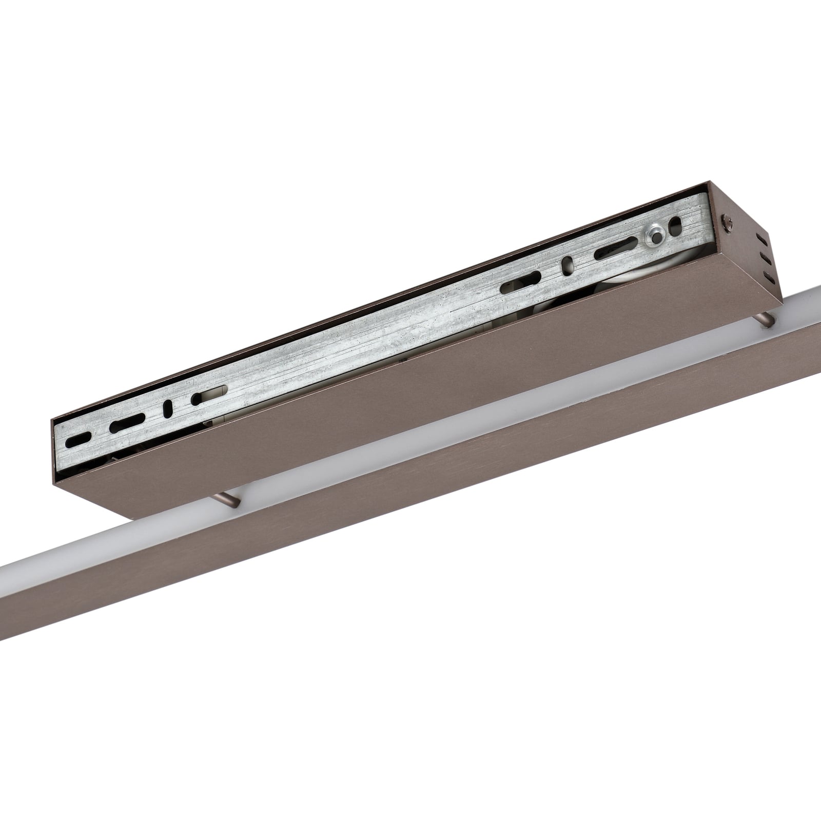 Smart LED-taklampe Mylosh CCT dimbar brun 110 cm appstyring skjermbilde