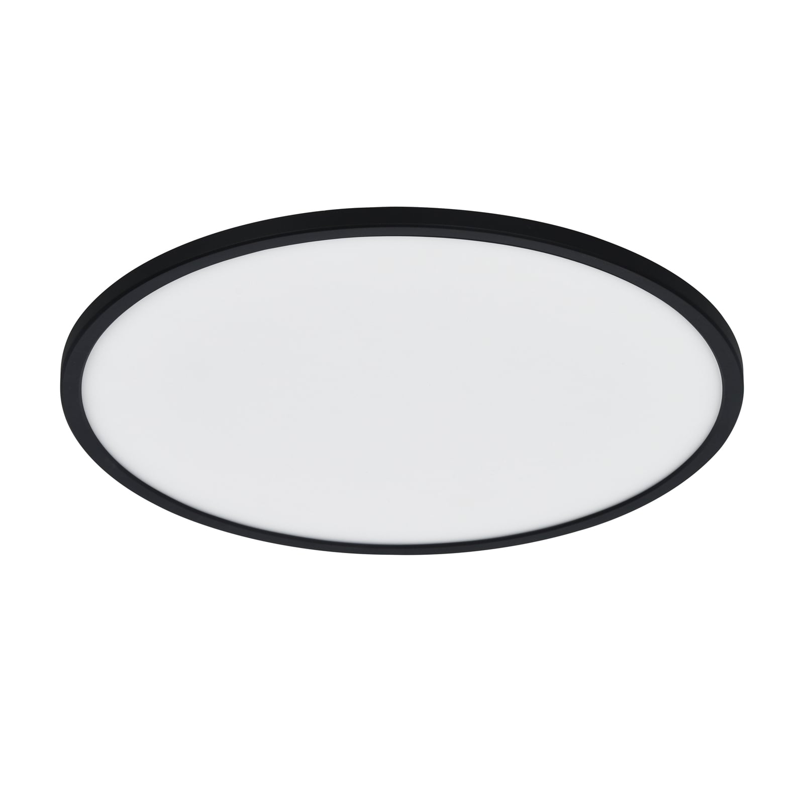 Smart LED-taklampe Oja CCT dimbar svart Ø60 cm bakside