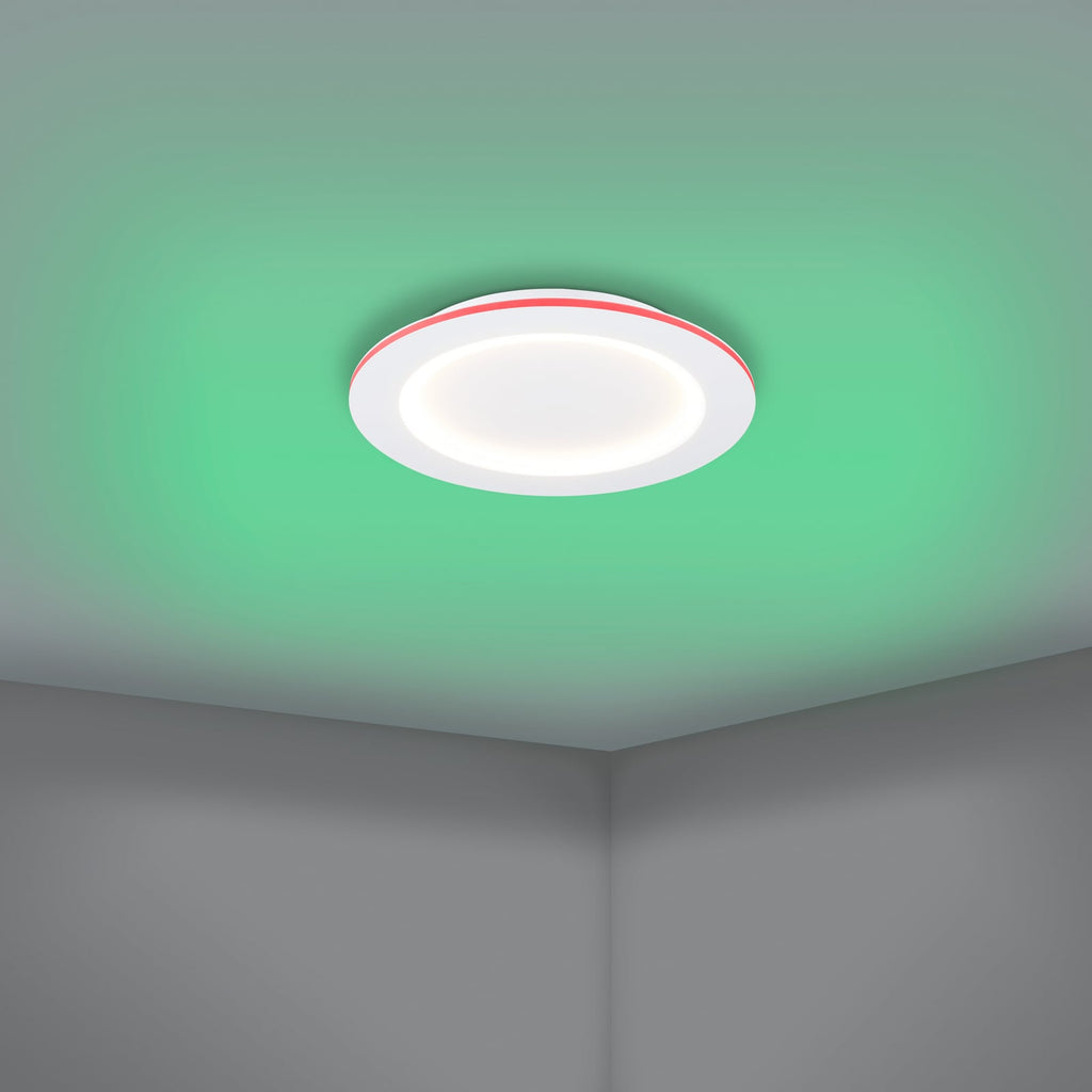 Smart LED-taklampe Padrogiano-Z sideprofil