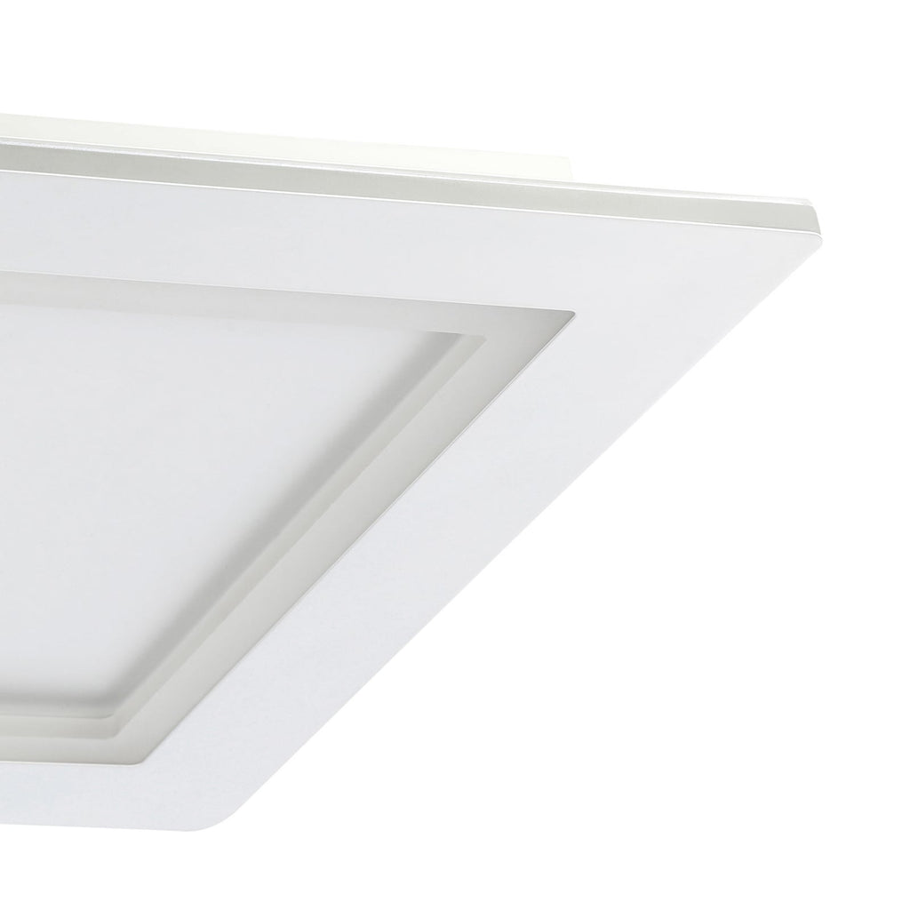 Smart LED-taklampe Padrogiano-Z 45x45 cm RGB CCT RGB farget lys