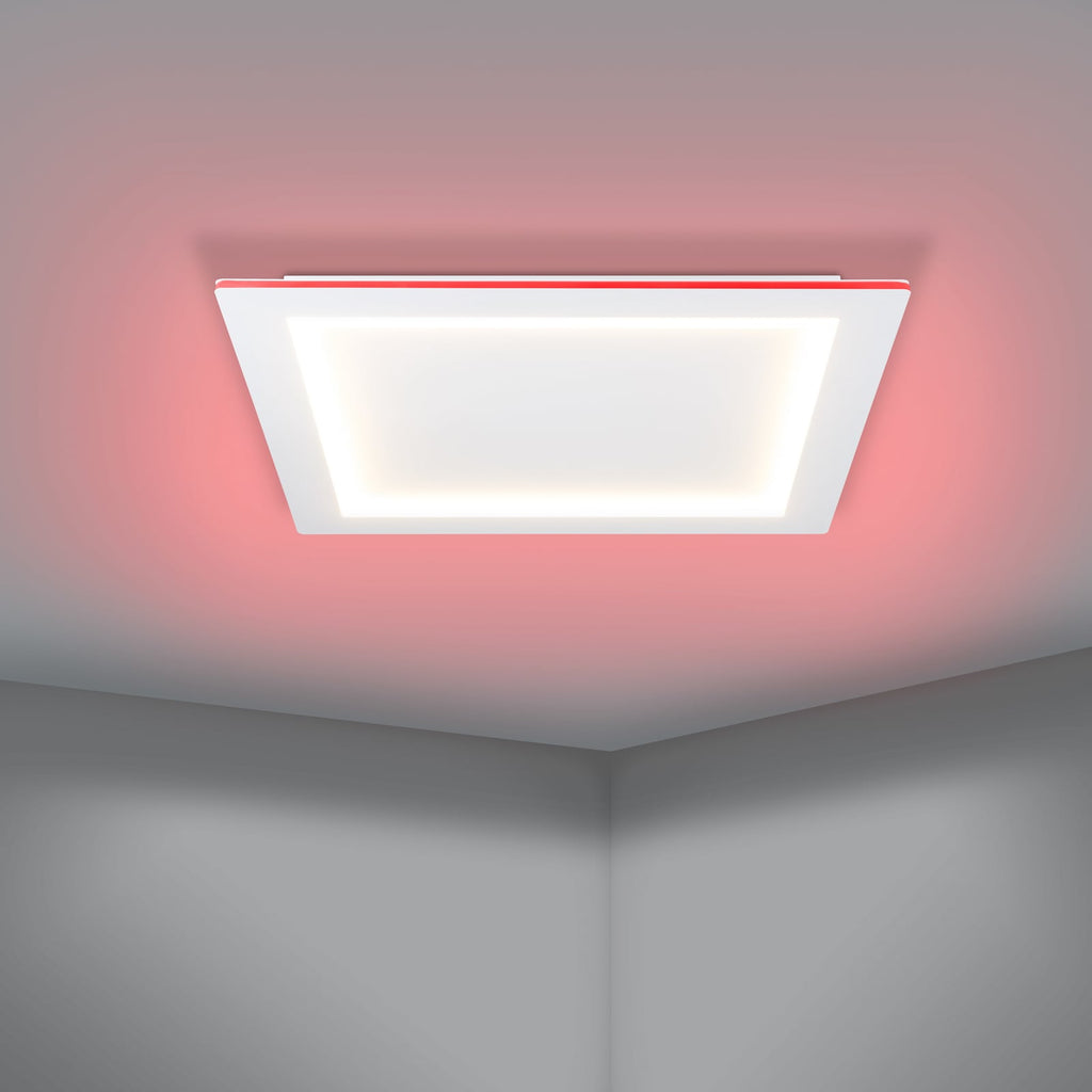 Smart LED-taklampe Padrogiano-Z hvit RGB CCT 60x60 cm app-styring