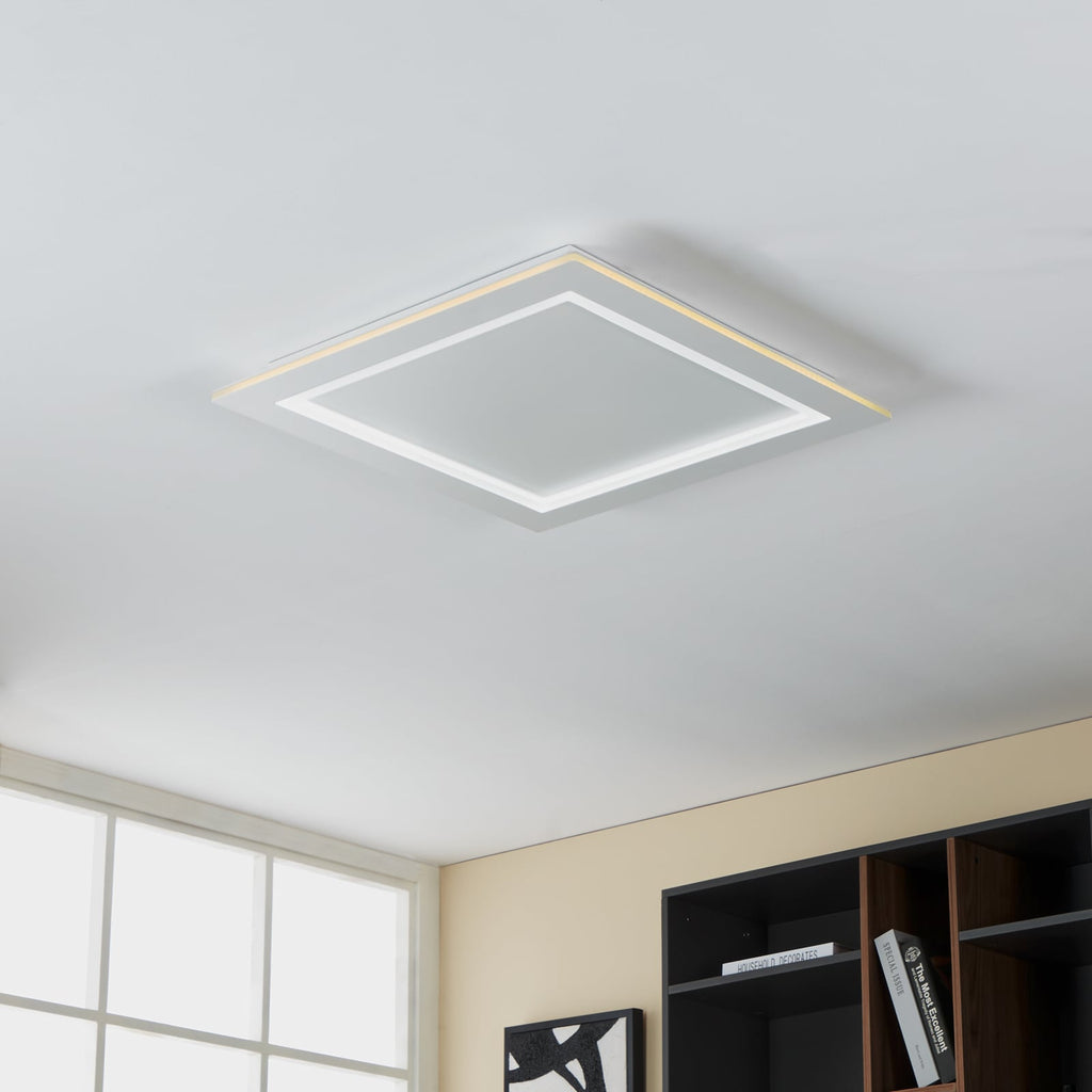 Smart LED-taklampe Padrogiano-Z hvit RGB CCT 60x60 cm bakside