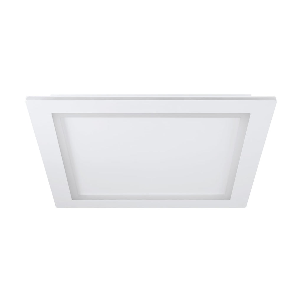 Smart LED-taklampe Padrogiano-Z hvit RGB CCT 60x60 cm montert i rom
