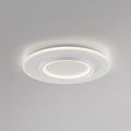 Smart LED taklampe Q-Kalina dimbar CCT RGB hvit Ø50 cm forfra