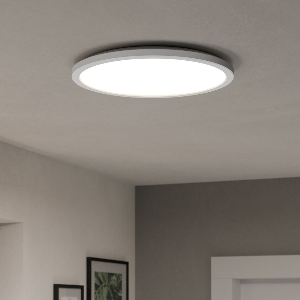 Smart LED taklampe Rovito-Z dimbar CCT RGB hvit bakside
