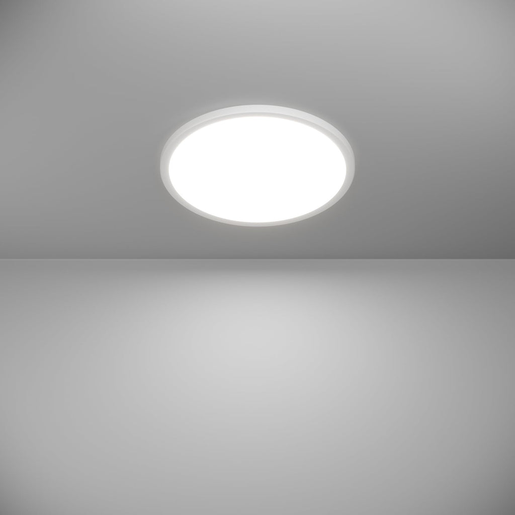Smart LED taklampe Rovito-Z dimbar CCT RGB hvit appstyring