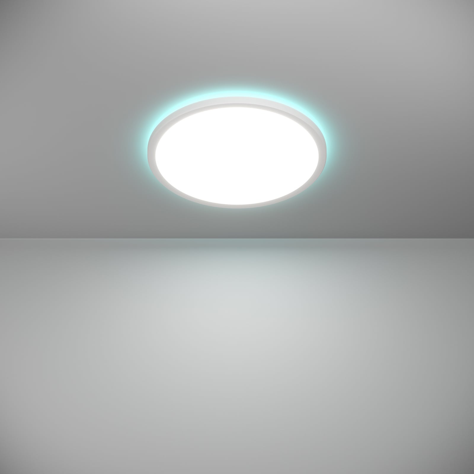 Smart LED taklampe Rovito-Z dimbar CCT RGB hvit fjernkontroll