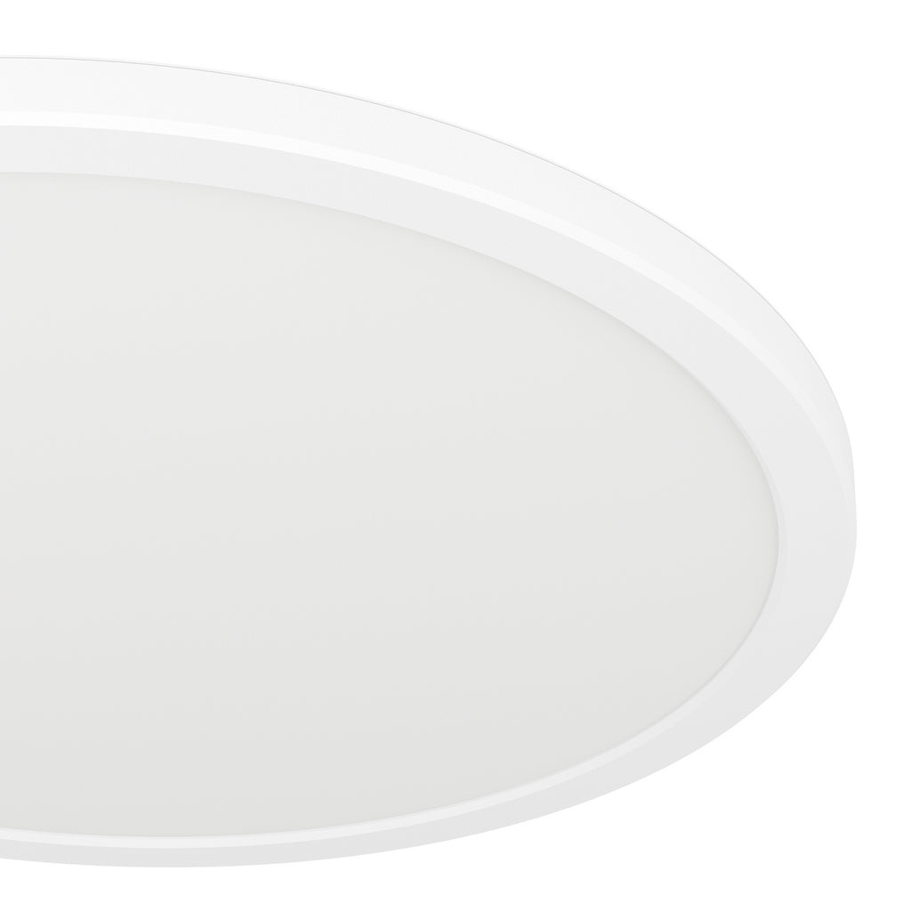 Smart LED taklampe Rovito-Z dimbar CCT RGB hvit stemmestyring