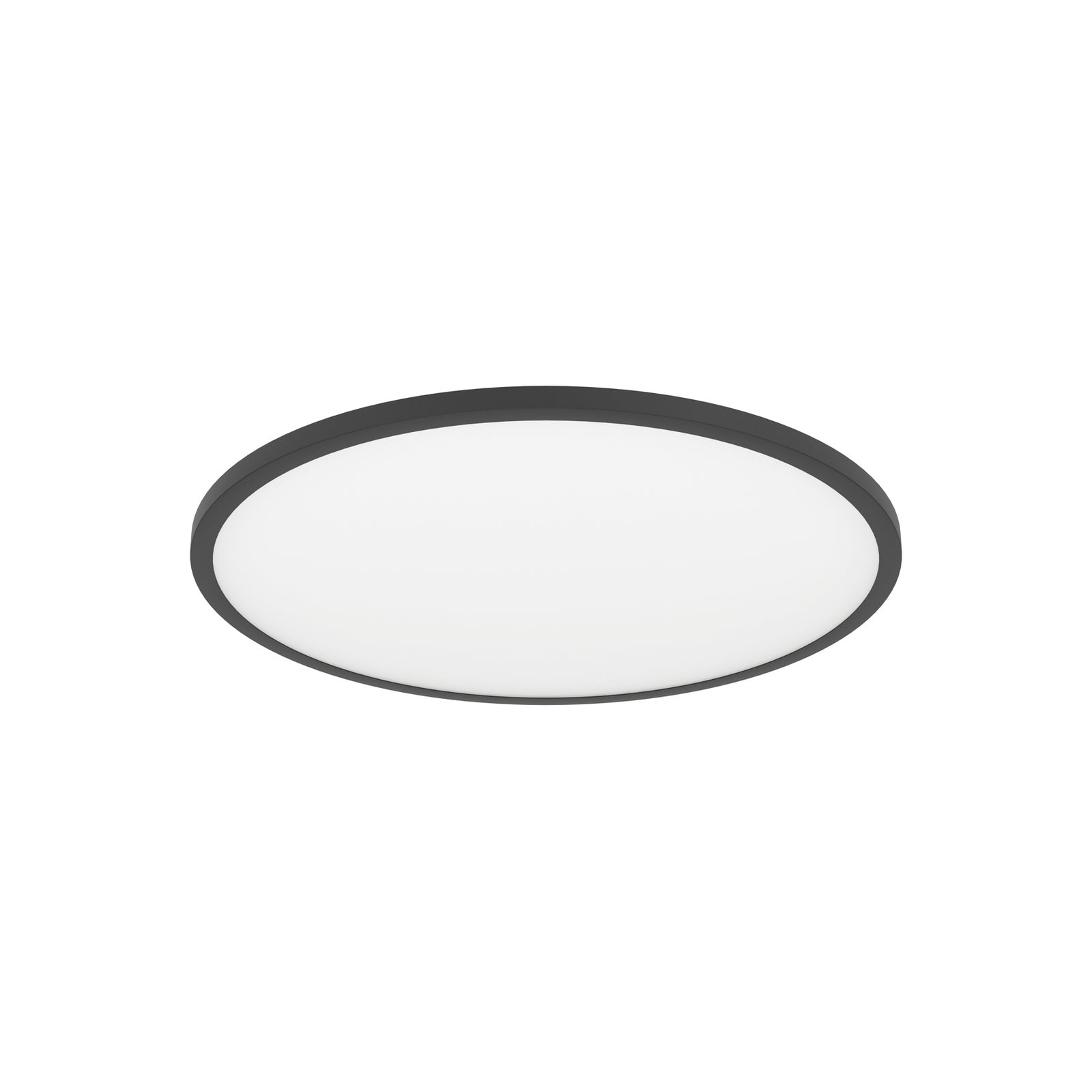 Smart LED-taklampe Sarsina-Z CCT dimbar svart nærbilde av lyskilde
