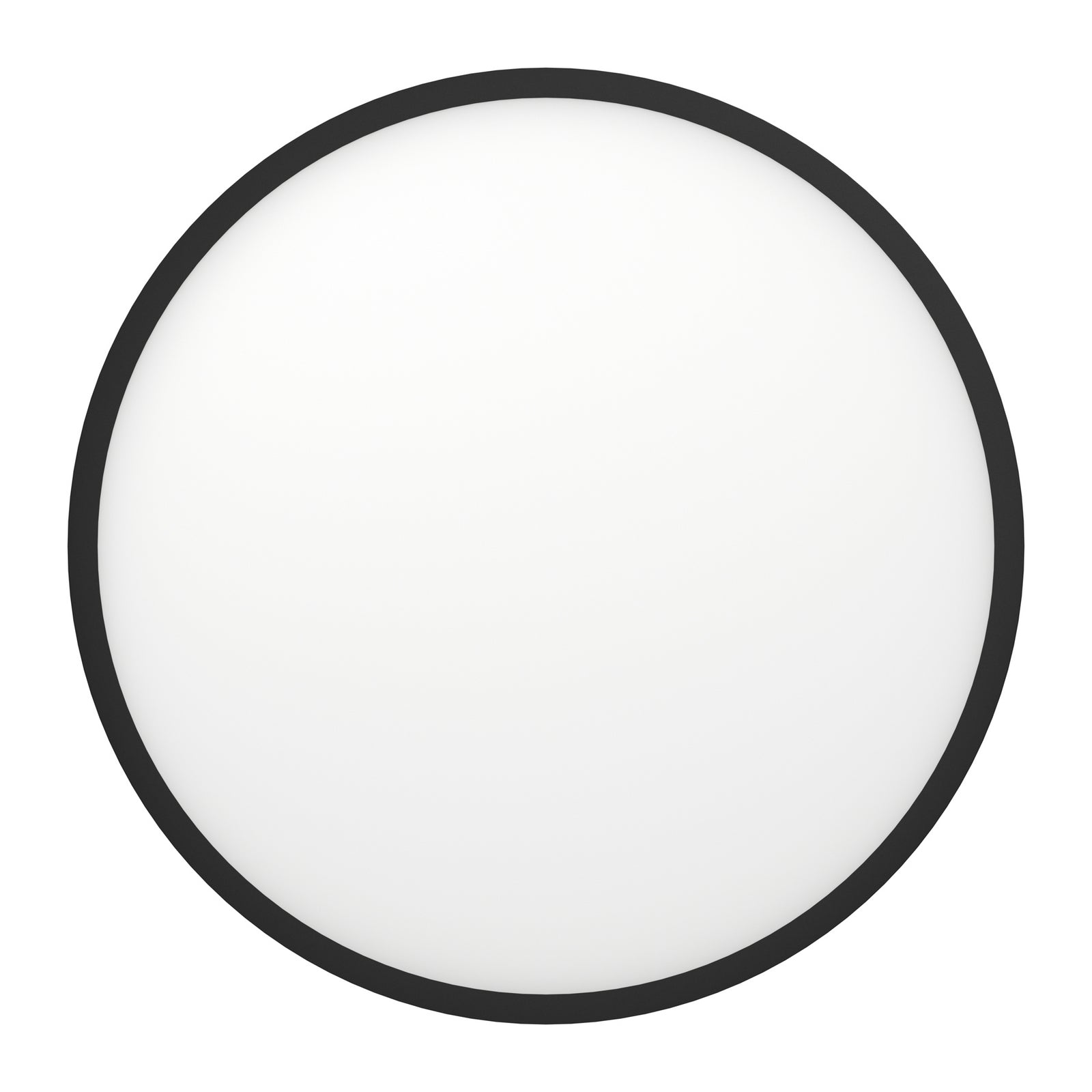 Smart LED-taklampe Sarsina-Z CCT dimbar svart styres med stemmekontroll