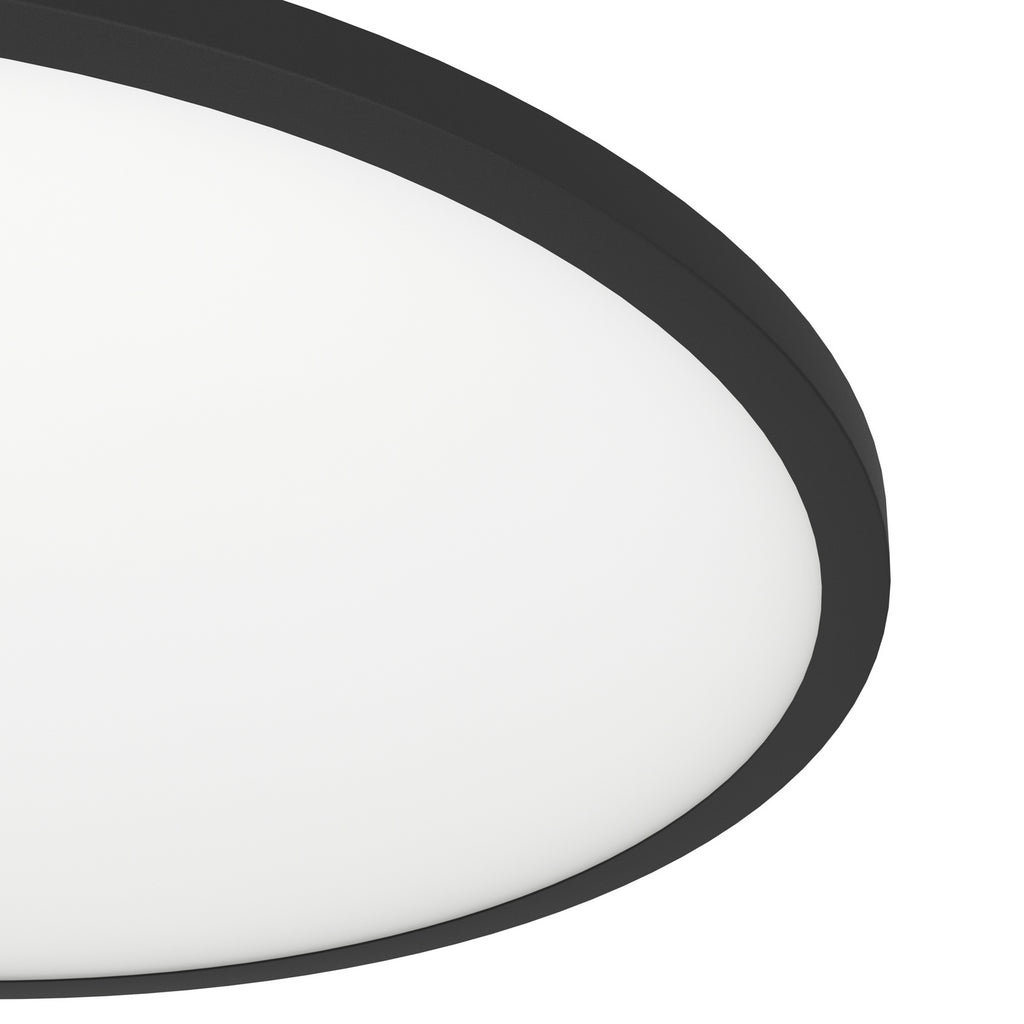 Smart LED-taklampe Sarsina-Z CCT dimbar svart ZigBee 3.0 logo