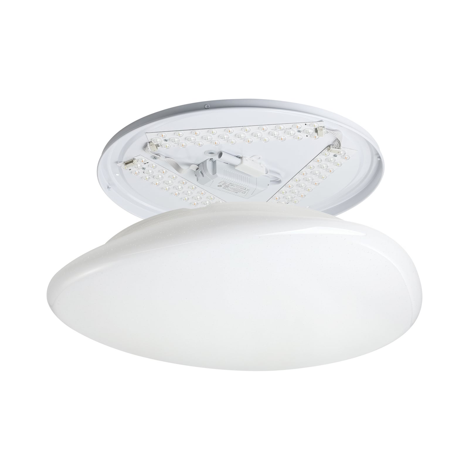 Detalj av LED-lys i Smart LED-taklampe Sileras-Z