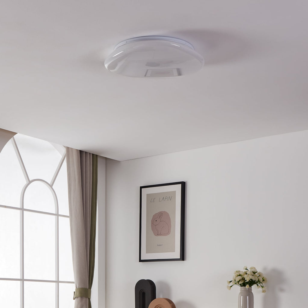 Smart LED-taklampe Sileras-Z sideprofil