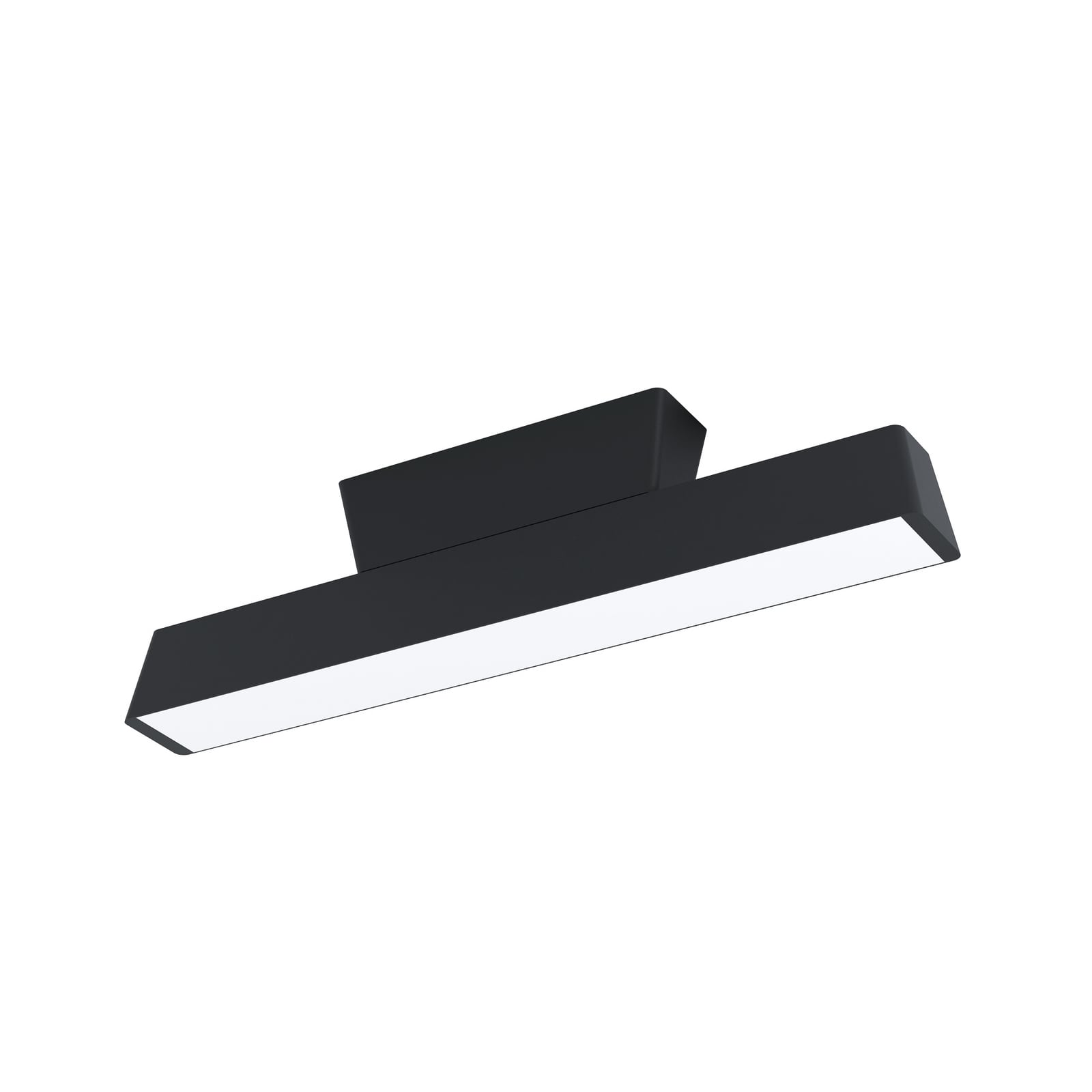 Smart LED-taklampe Simolaris-Z svart 47 cm detalj