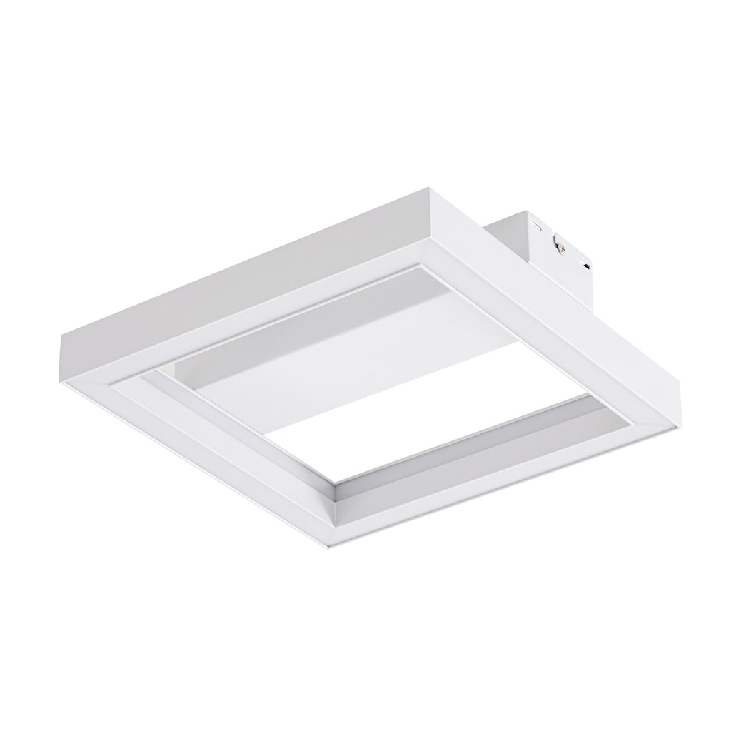 Detalj av Smart LED-taklampe Tjado dimbar RGBW Ø30 cm hvit