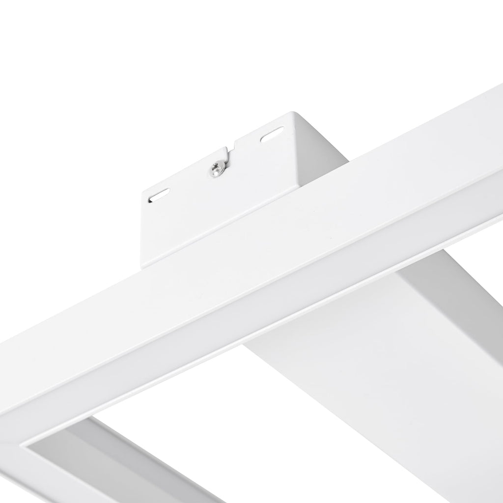 Nærbilde av LED-lys på Smart LED-taklampe Tjado dimbar RGBW Ø30 cm hvit