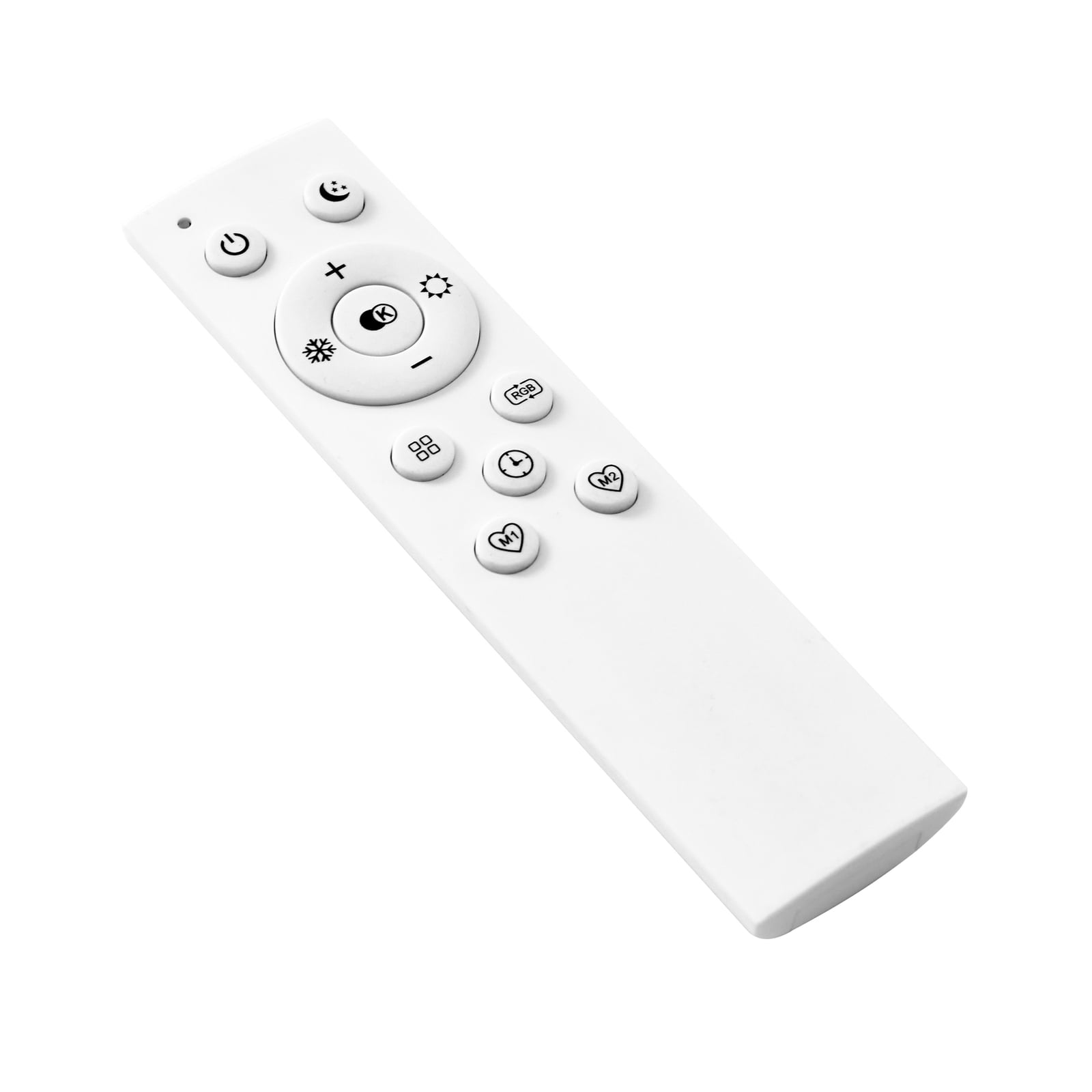 Smart LED-taklampe Tjado dimbar RGBW Ø30 cm hvit app-styring skjermbilde
