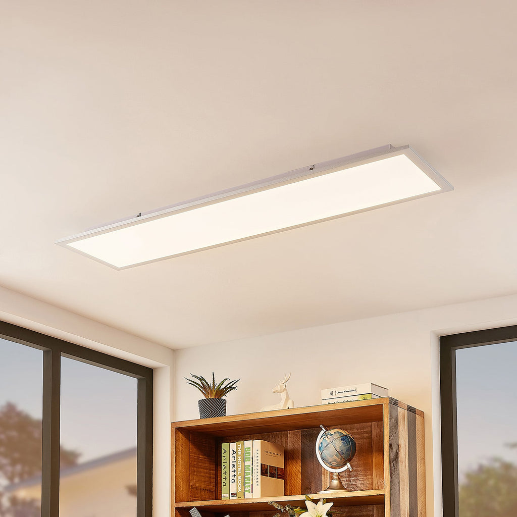 Smart LED-takpanel Kjetil 120x30 cm RGB CCT fjernkontroll forfra