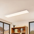 Smart LED-takpanel Kjetil 120x30 cm RGB CCT fjernkontroll forfra