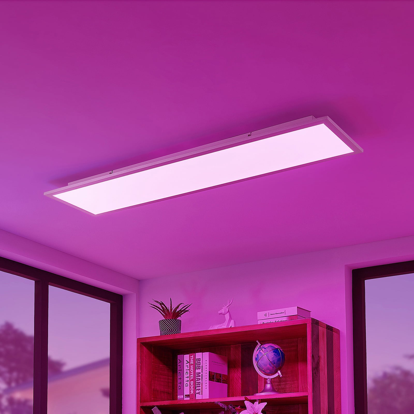 Smart LED-takpanel Kjetil bakside med monteringsdetaljer
