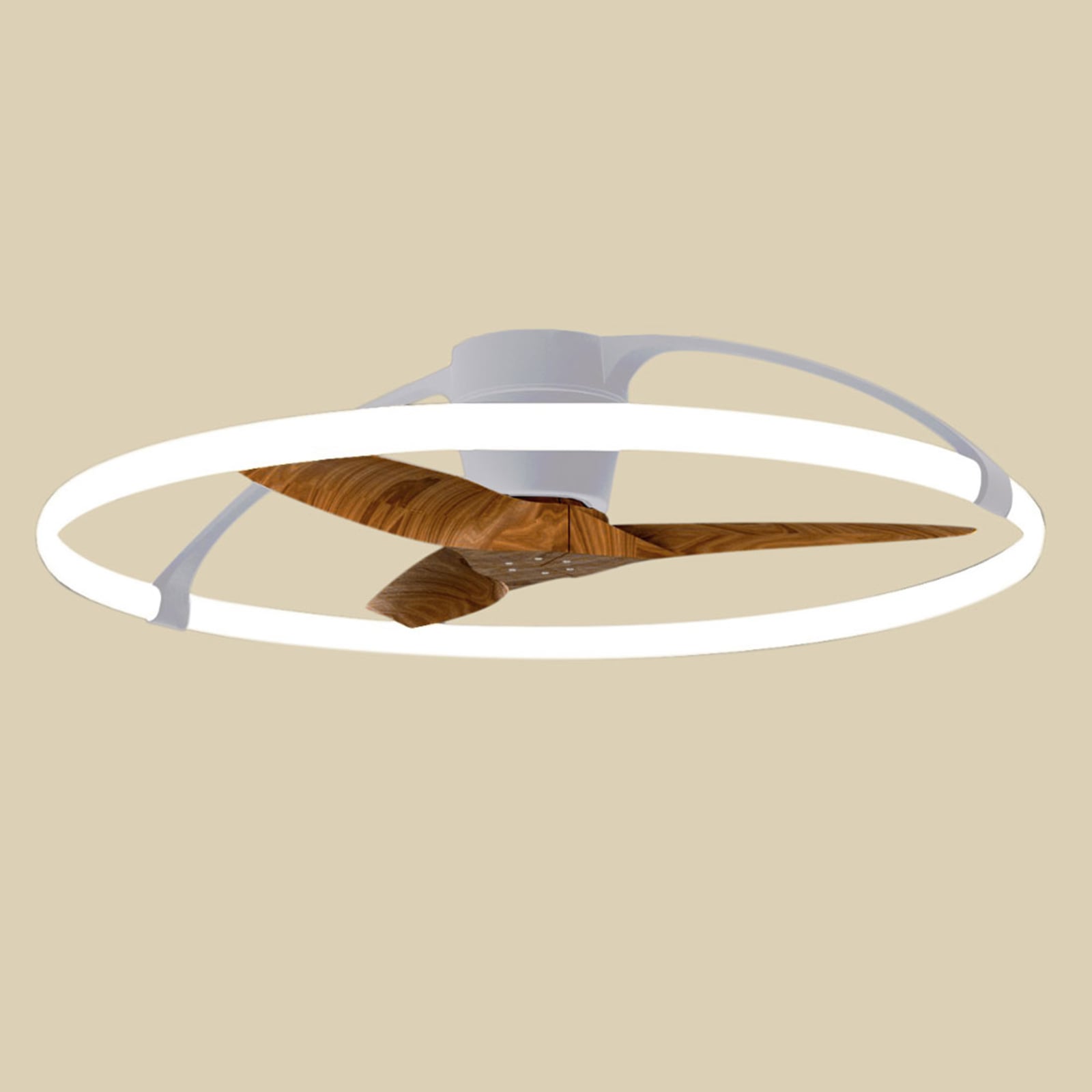 Smart LED-takvifte Nepal Bluetooth dimbar Ø104 cm CCT fra Mantra Iluminación, forfra