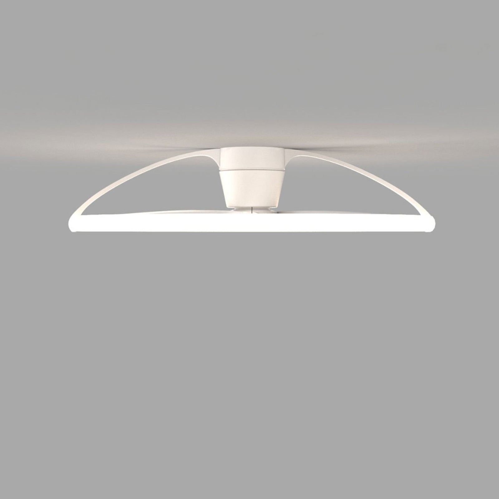 Montert Smart LED takvifte Nepal hvit dimbar Bluetooth i rom
