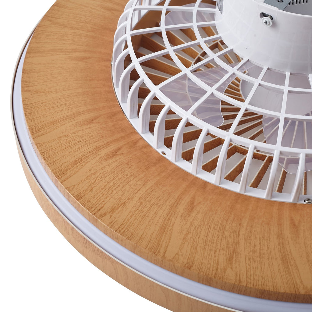 Smart LED takvifte Teleo CCT Tuya Ø58 cm trefarget sideprofil