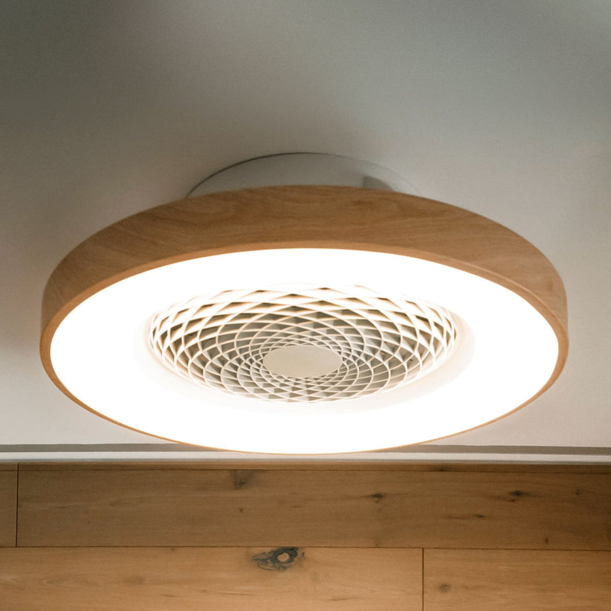 Smart LED takvifte Tibet dimbar Bluetooth Ø65 cm forfra