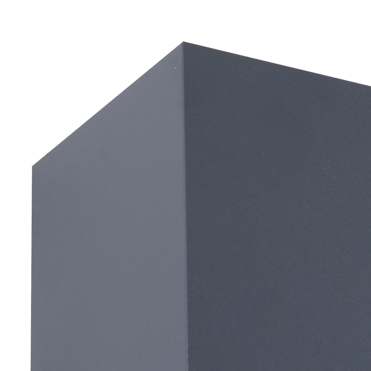 Smart LED utevegglampe Dara dimbar grå CCT RGB IP54 sideprofil