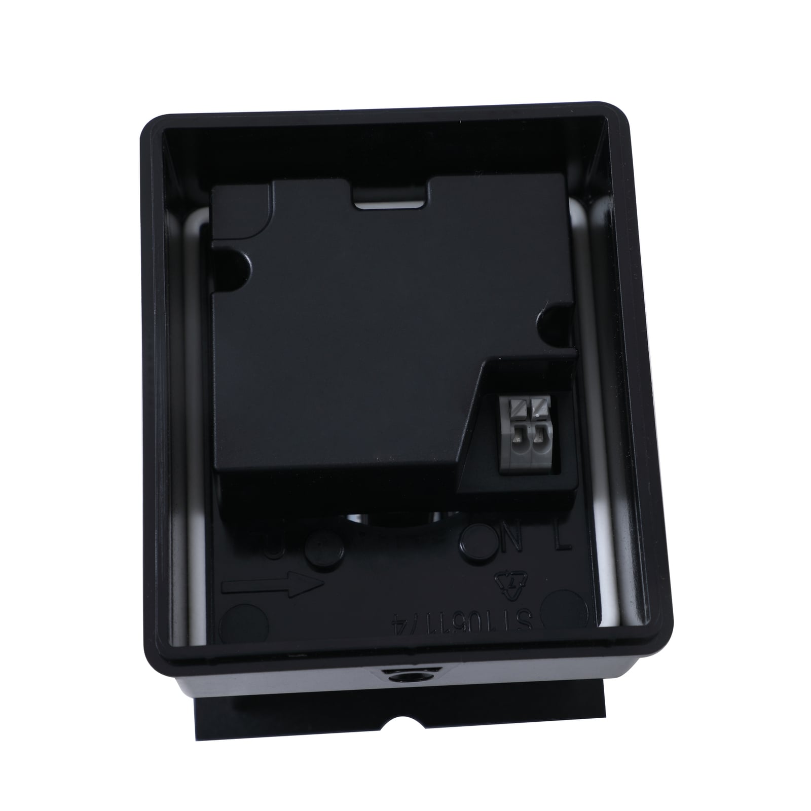 Smart LED utevegglampe Dara dimbar hvit CCT RGB IP54 sideprofil