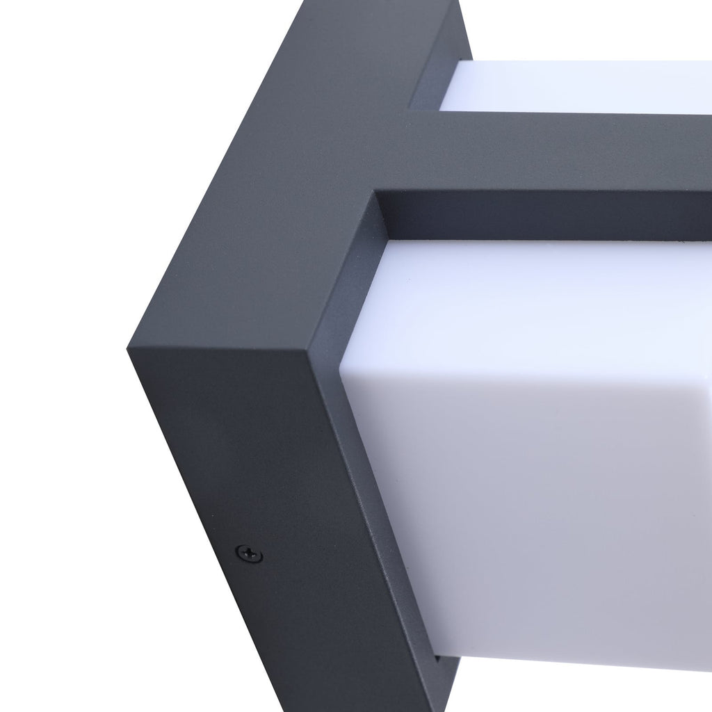 Smart LED utevegglampe Fyra firkantet lys