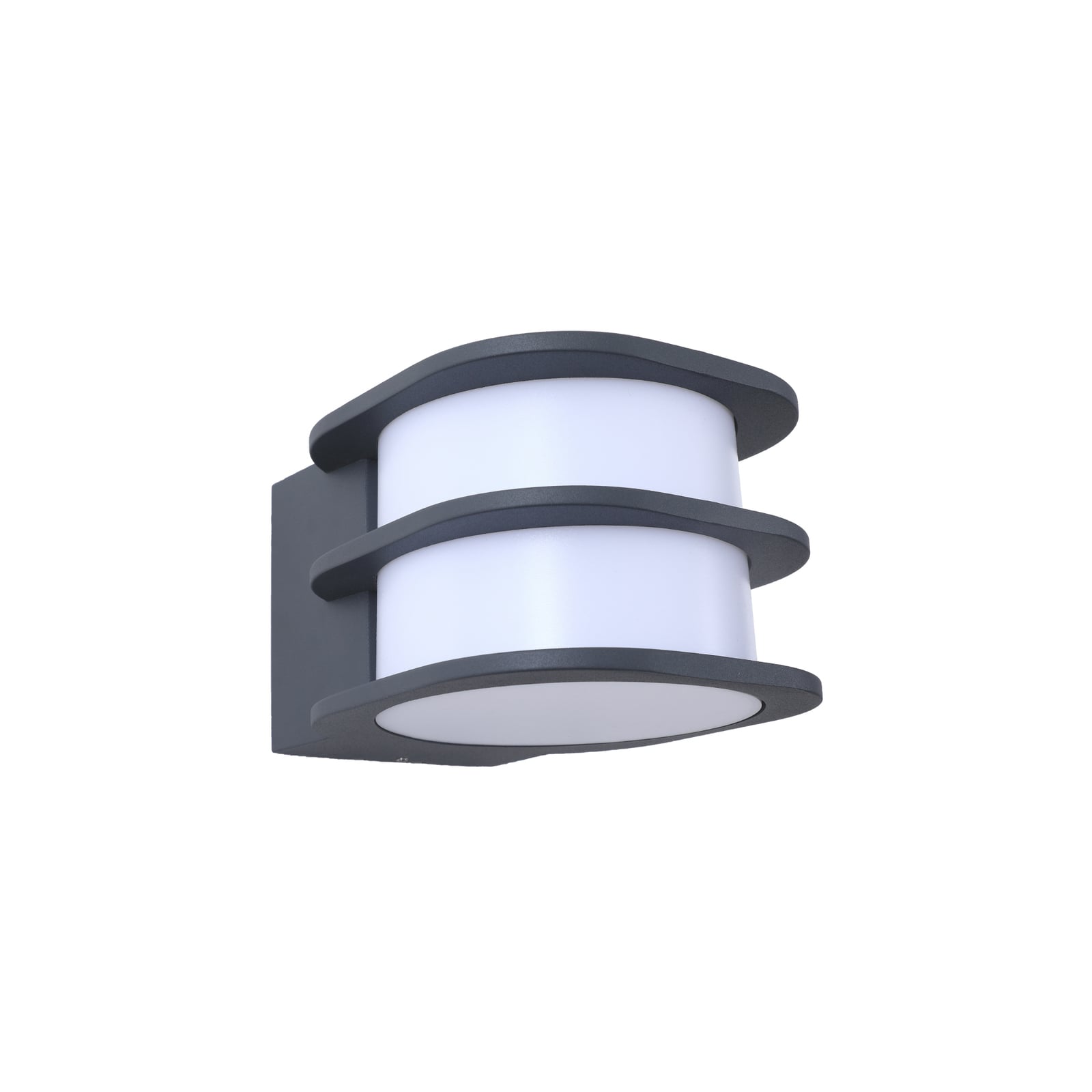 Detalj av Smart LED utevegglampe Fyra rund CCT RGB dimbar IP54