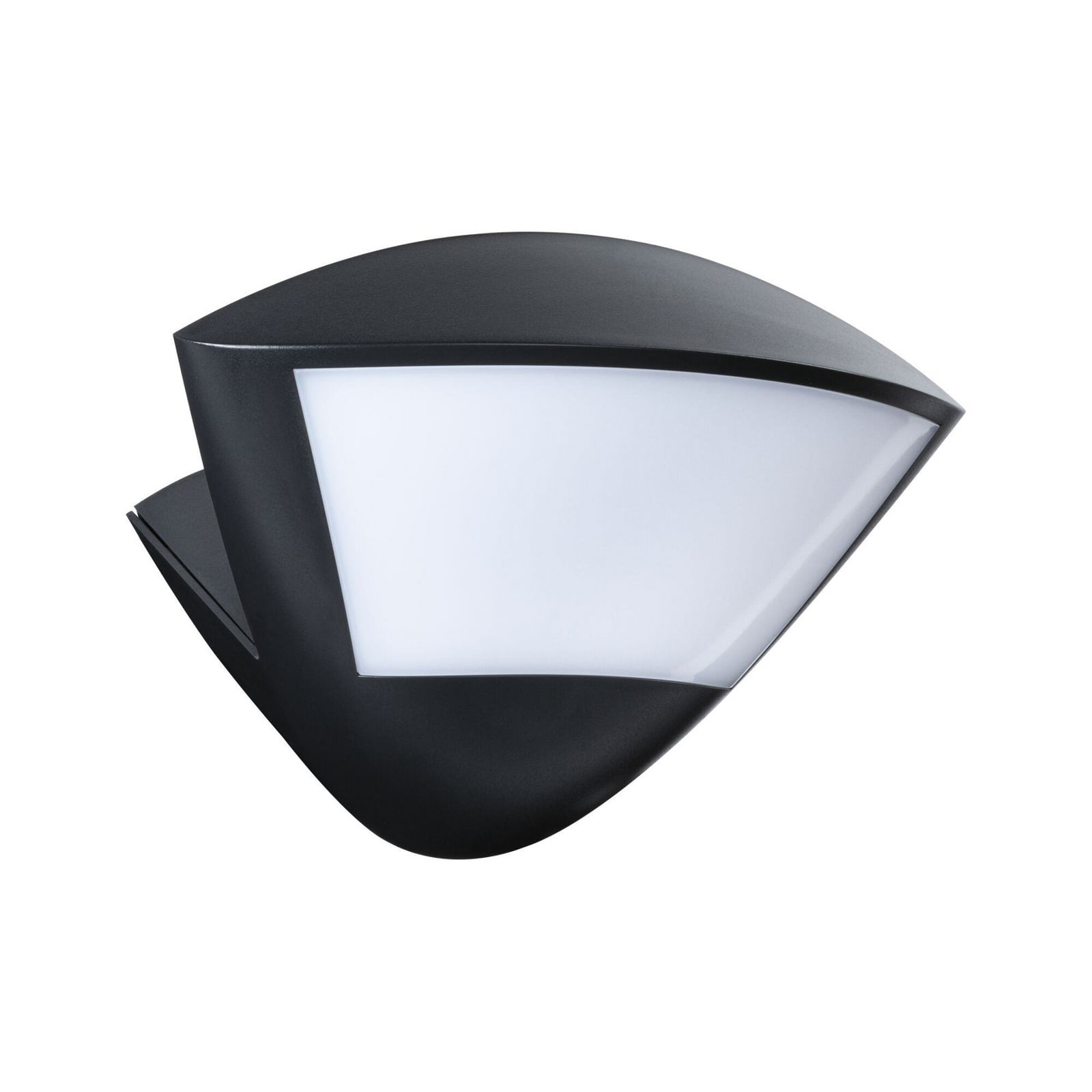 Smart LED utevegglampe Skyla med bevegelsessensor antrasitt bakside