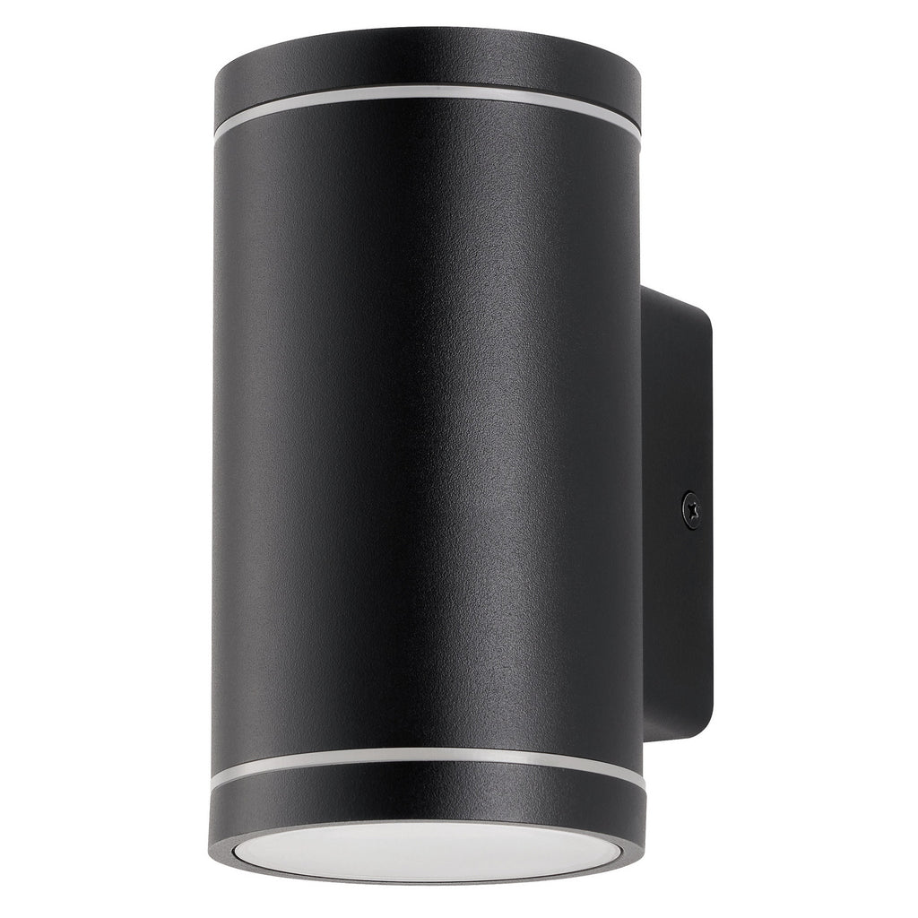 Smart LED utevegglampe Valtin CCT RGB rustfritt stål IP54 lysfargevalg