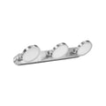Smart LED veggspot 3-lys dimbar sølv CCT IP44 - LEDVANCE SMART+ forfra