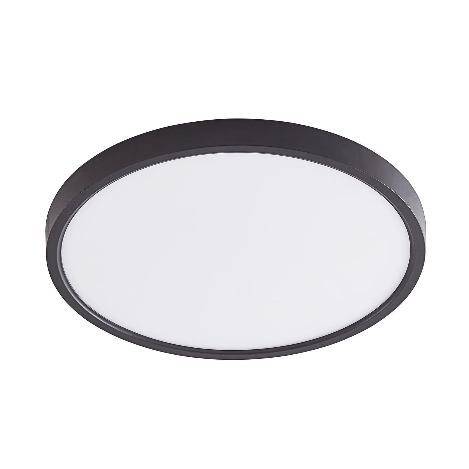 Detalj av Smart taklampe Pravin LED Ø23 cm CCT dimbar svart