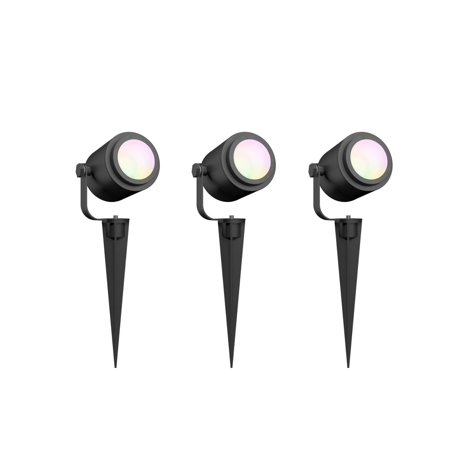 Smart utespot med spyd 3-sett RGB dimbar IP44 - Calex bakside