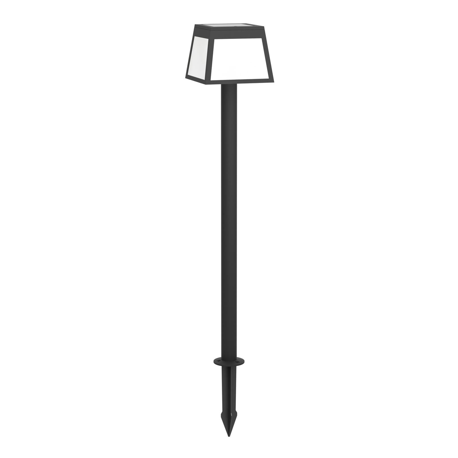 Detaljbilde av Solar LED sti-lampe Altilia med bevegelsessensor svart