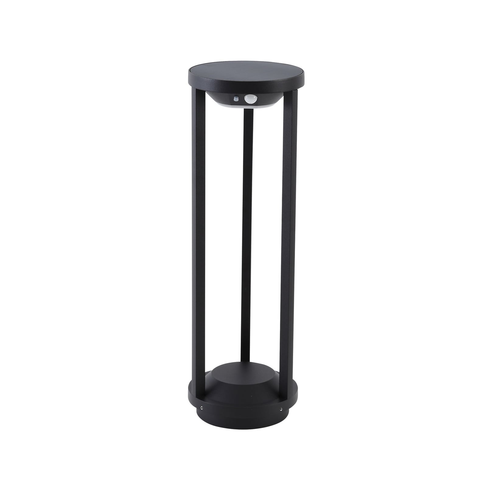 Detalj av Solar LED sti-lampe Nilea med bevegelsessensor svart